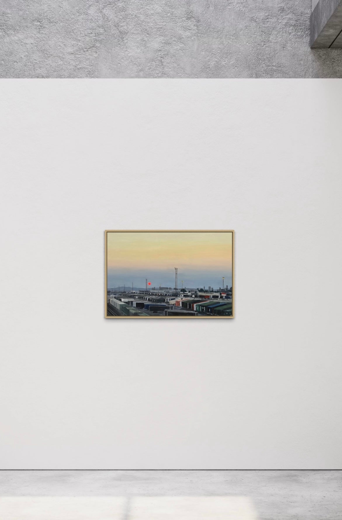 "Shipping Container 1; Fire in the Sky"