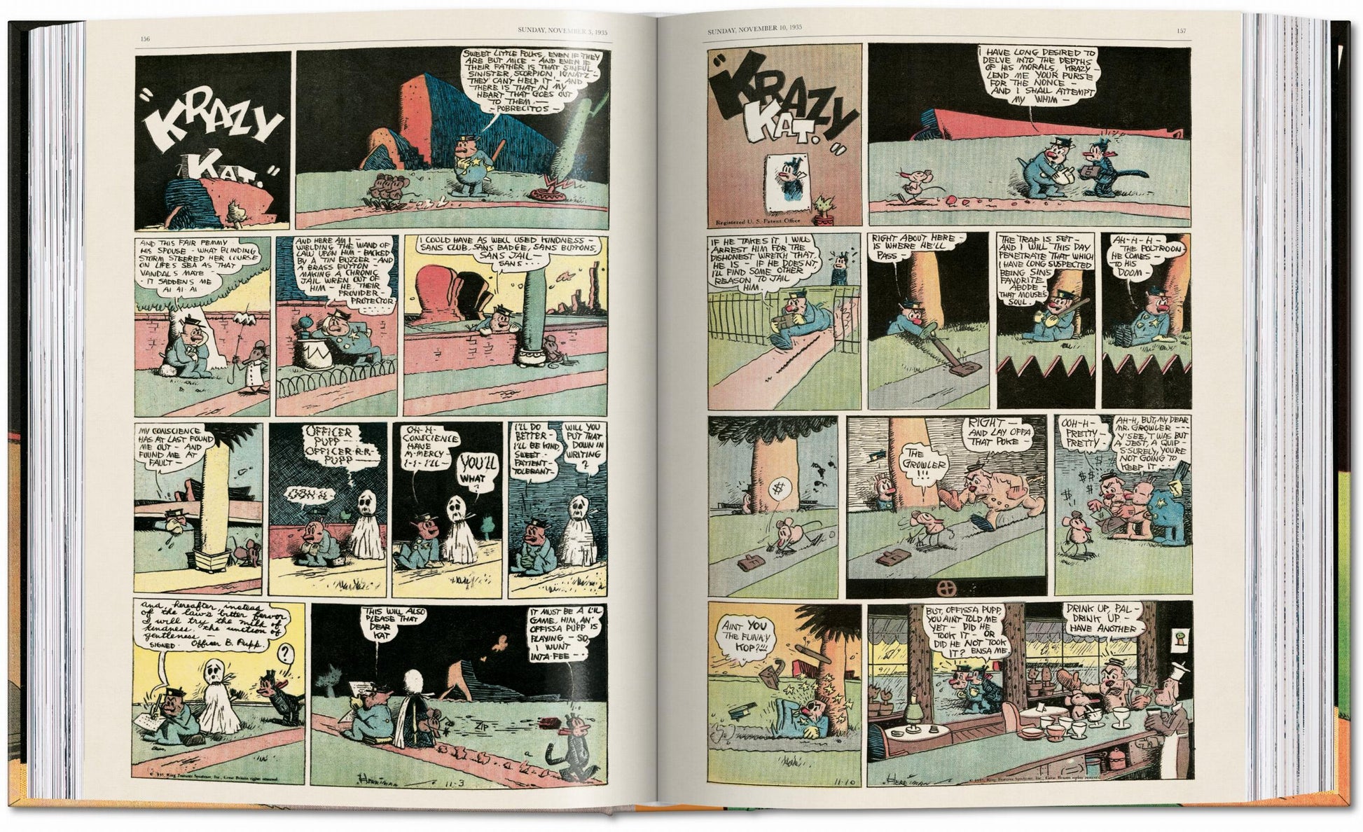 George Herriman. Krazy Kat. The Complete Color Sundays 1935–1944 (English)