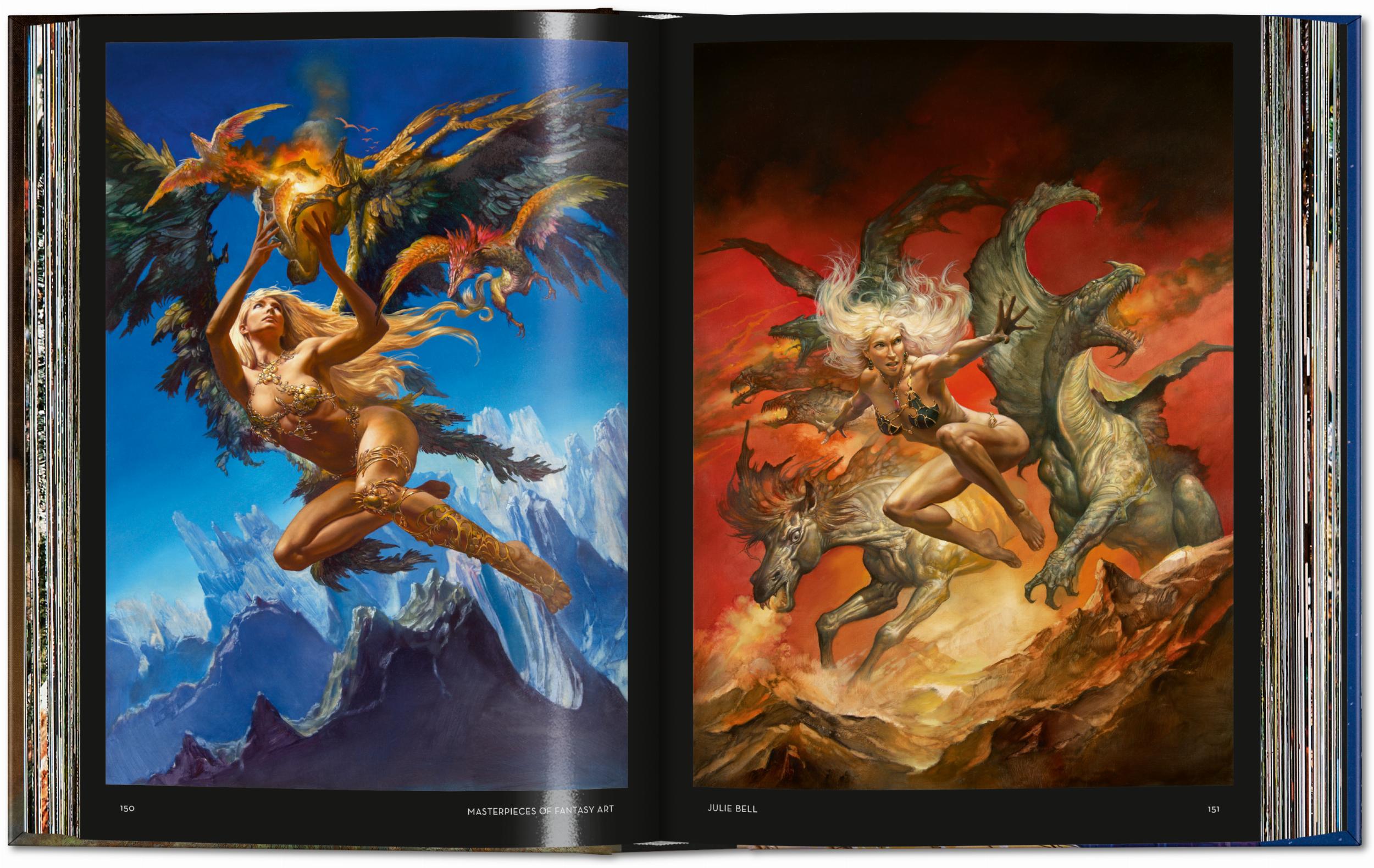Masterpieces of Fantasy Art. 45th Ed. (German, French, English)