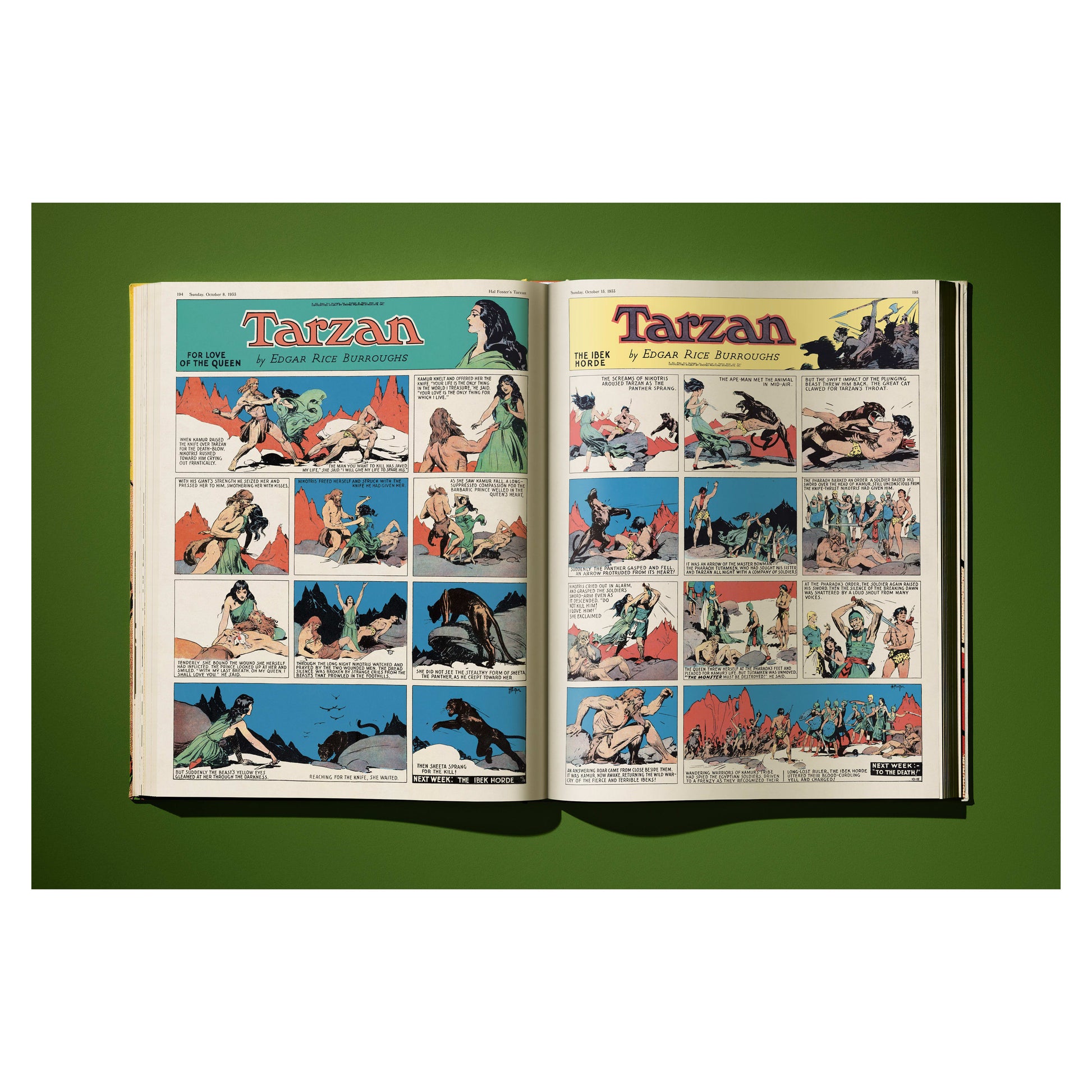 Hal Foster’s Tarzan. The Complete Sunday Comics 1931–1937 (German, French, English)