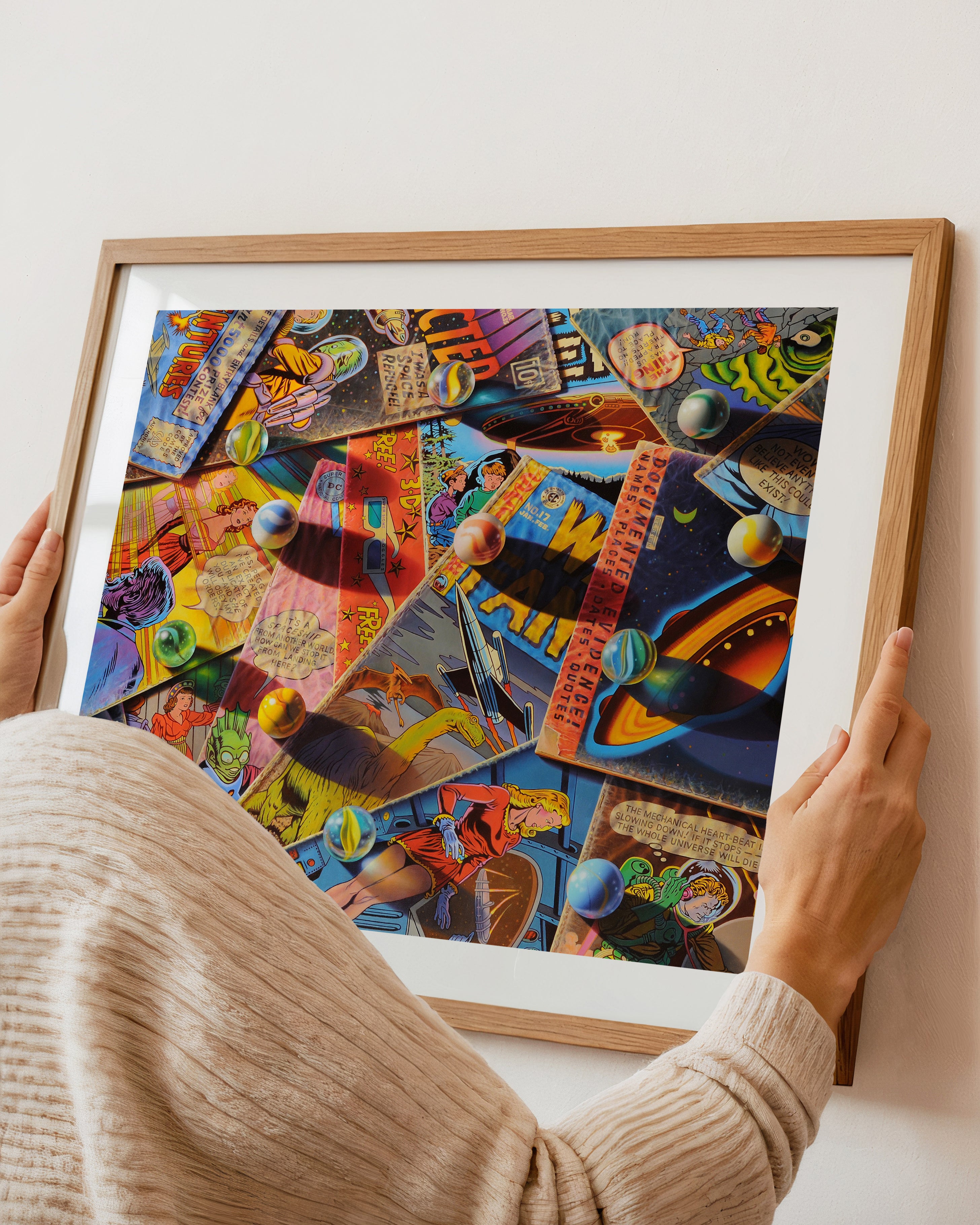 "I Was A Space Refugee" Limited Edition Print
