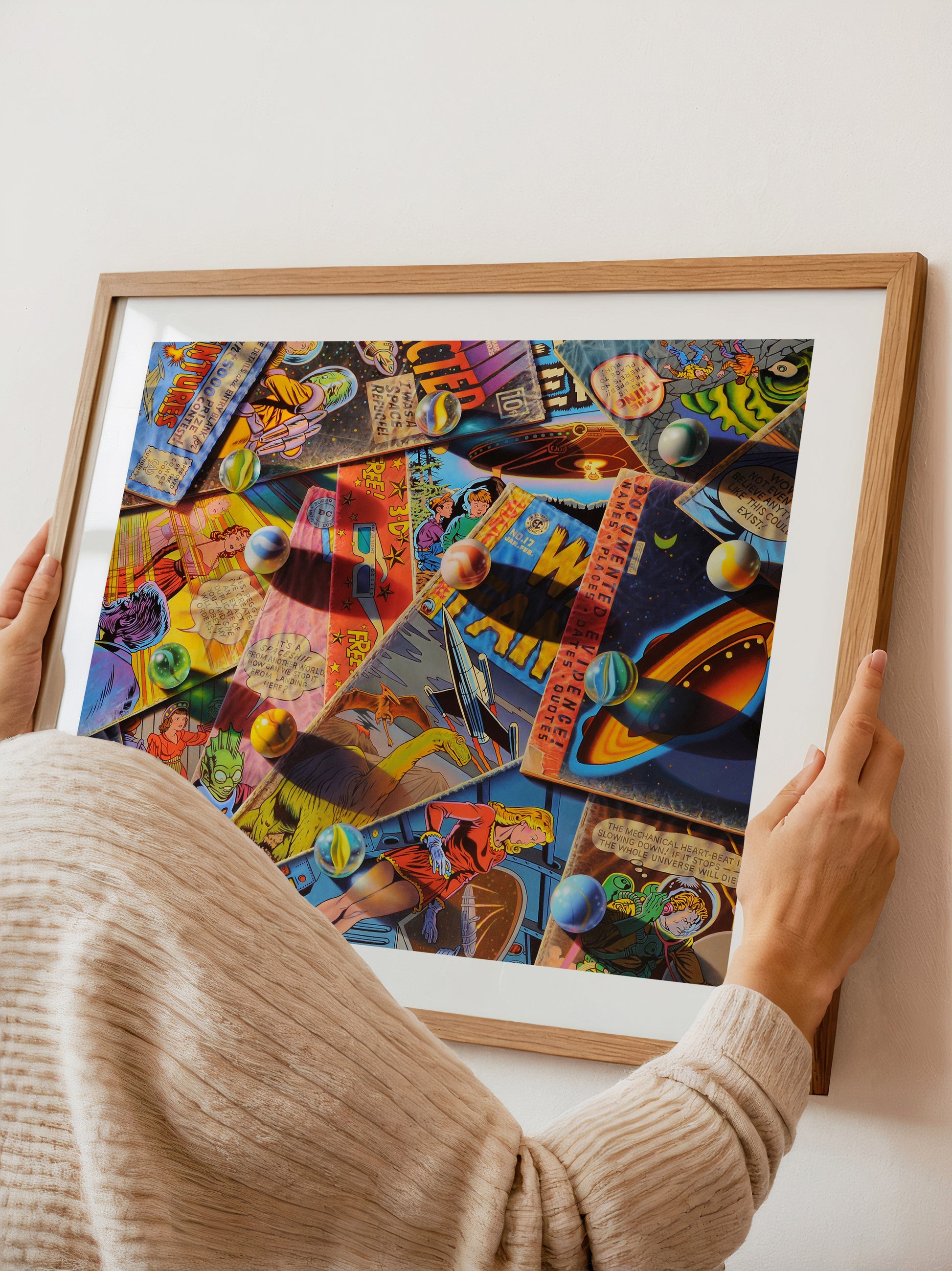 "I Was A Space Refugee" Limited Edition Print