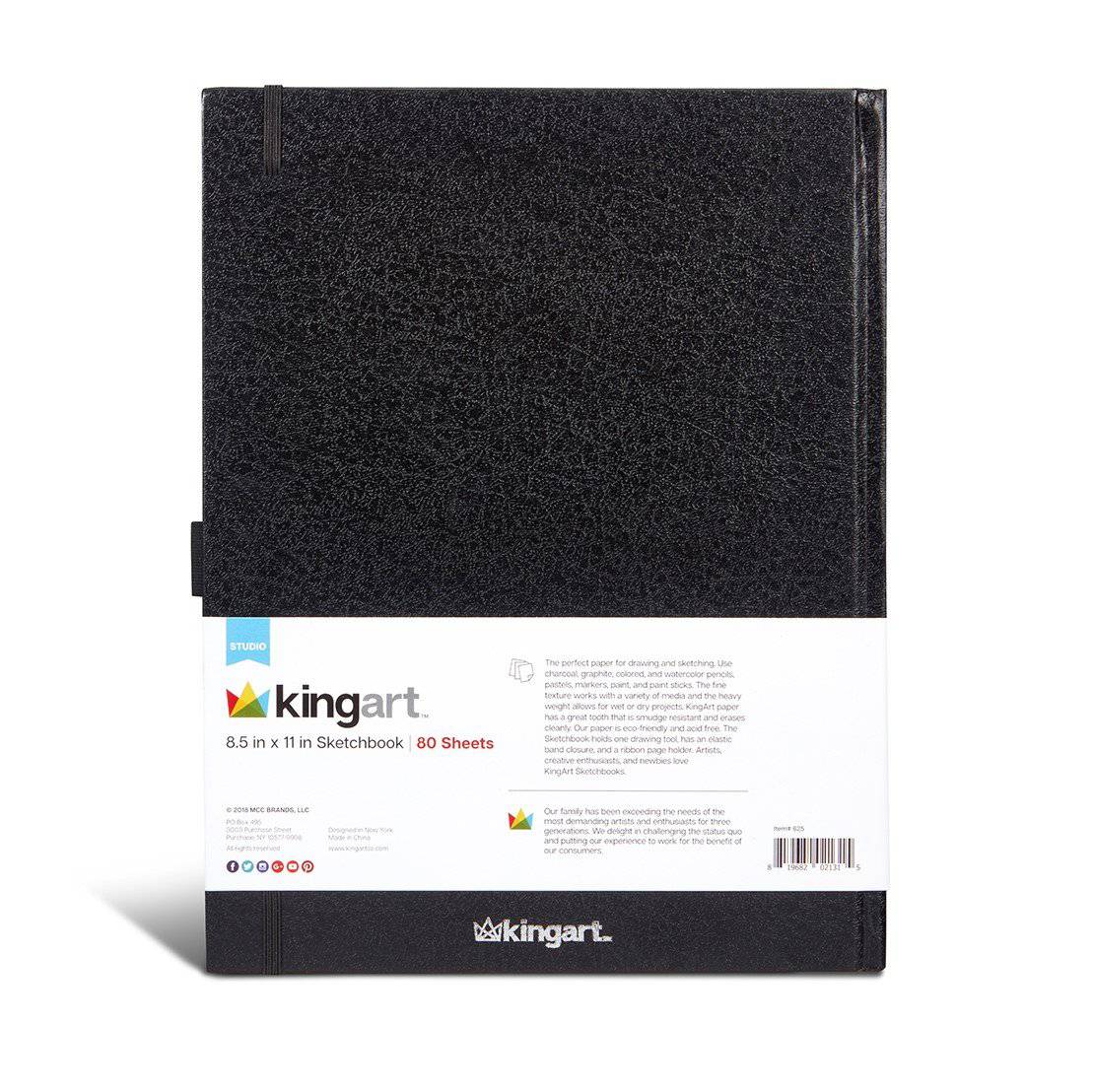 Hardcover Sketchbook 8.5x11 80 Pages