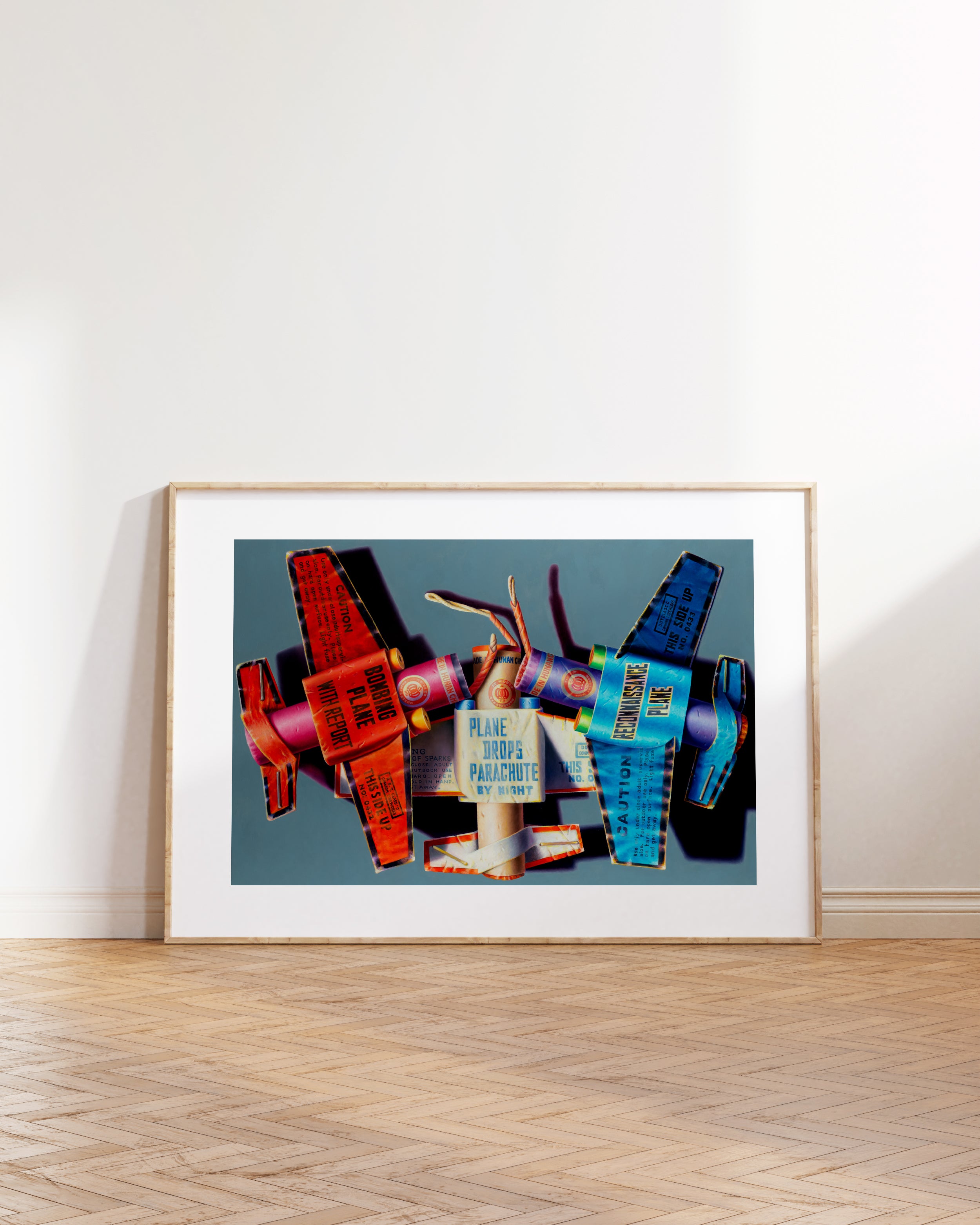 "PLANES (RED, WHITE, AND BLUE)" Limited Edition Print