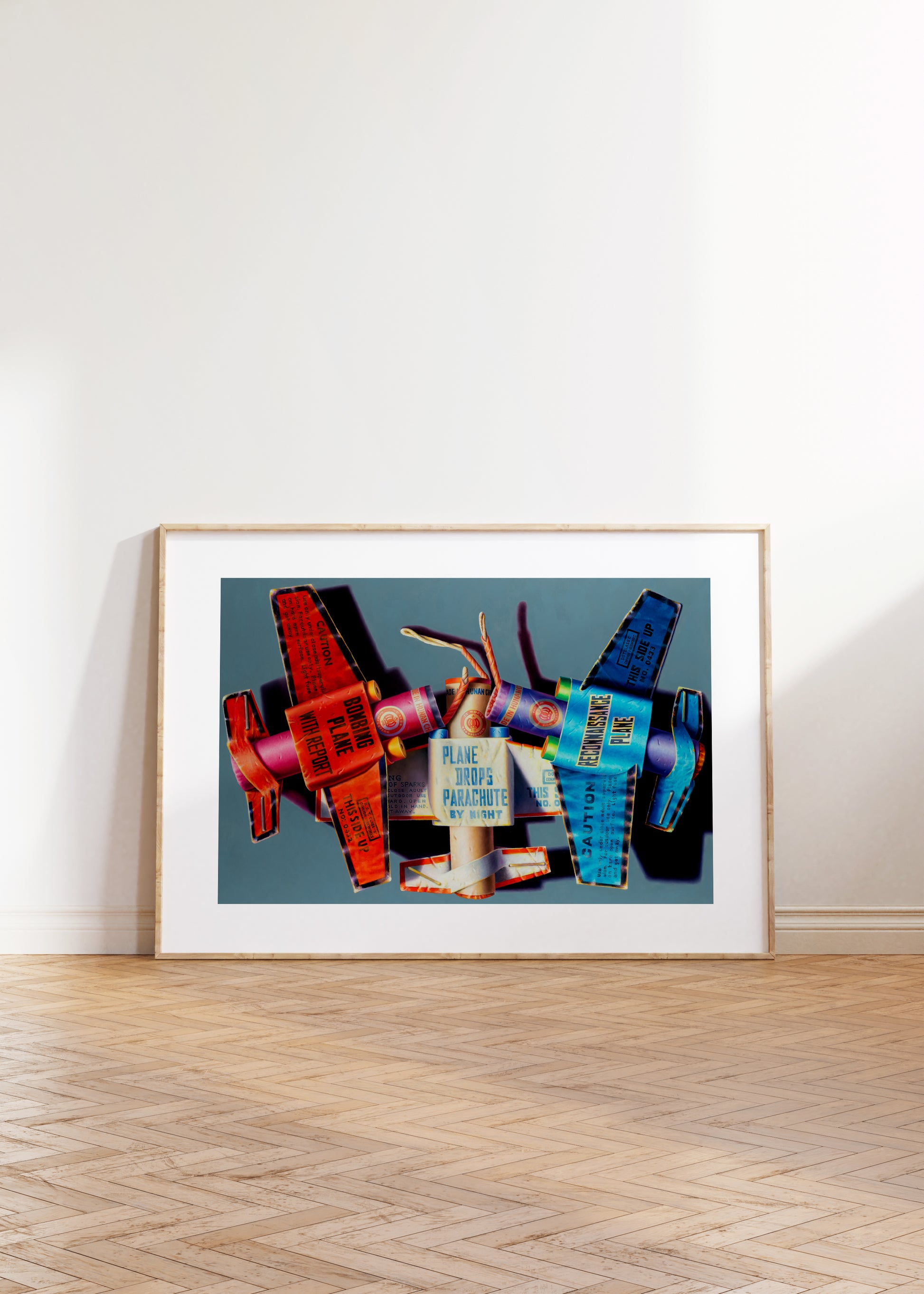 "PLANES (RED, WHITE, AND BLUE)" Limited Edition Print
