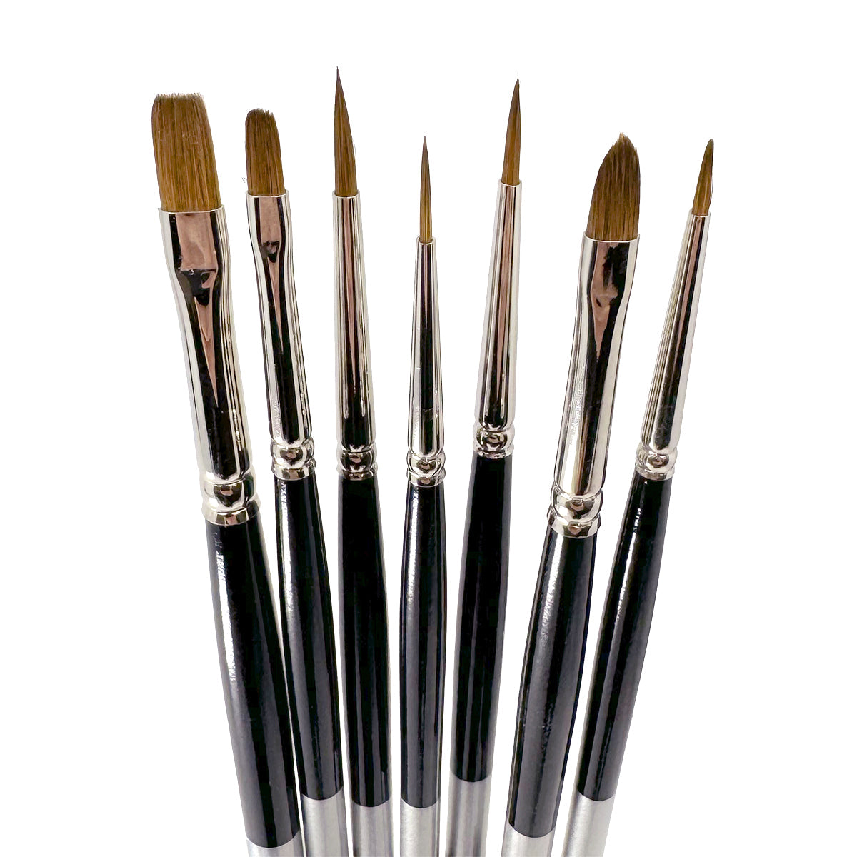 Trekell Sienna Long Handle Top Sellers Brush Set